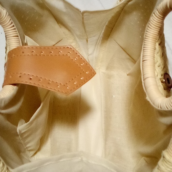 Straw round Purse by Ceylon - Picture 6 of 6